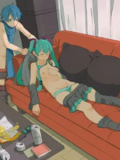 miku passed out drunk by au (autlaws)