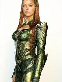 amber heard como queen mera