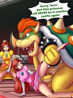 tg mario and lugi princesses fucked by bowser