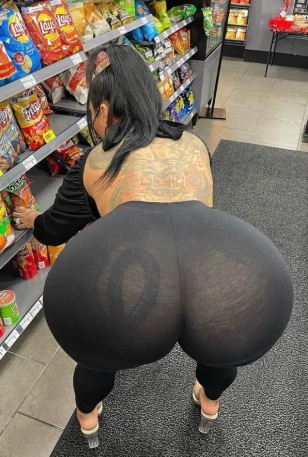 big ass slut in market