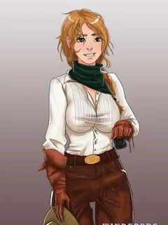 sadie adler from red dead redemption 2 futa [by windeburg]