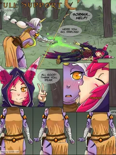 full support league of legends comic [by windeburg]