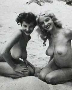 black and white beach shot