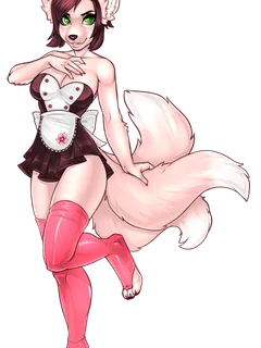 cute furry gal