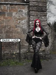 the sexy witch of dark lane (model: dani divine)