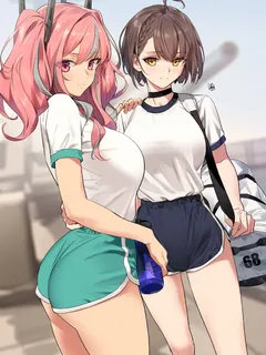 baltimore & bremerton (azur lane)