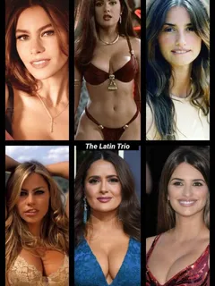 stuck on an island and have to choose three latinas for reproduction purposes. these are mine