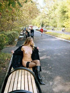 exposed-in-public:in the park on flashing friday from :