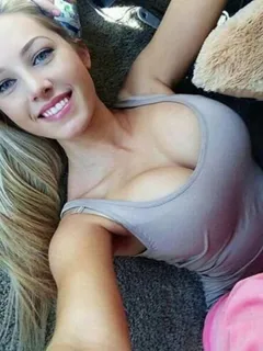 sexy blonde with amazing tits