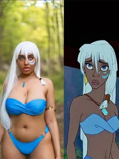 osha waiters as princess kida