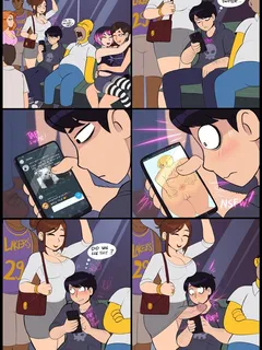 checking twitter in public - shadman