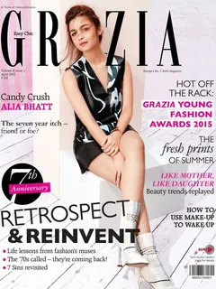 alia bhatt pussy show on grazia magazine photoshoot