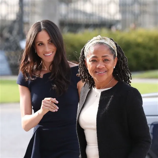 meghan markle & doria ragland