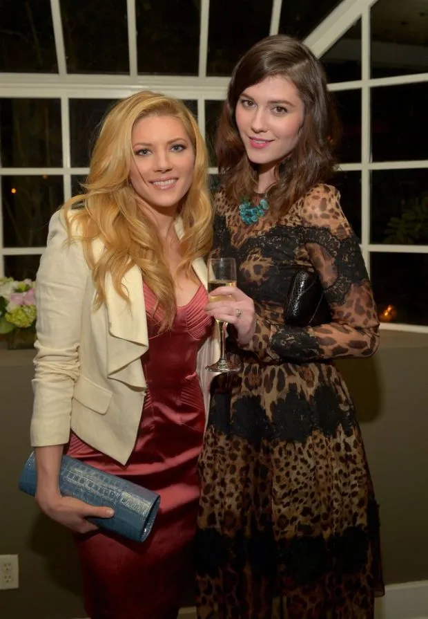 los angeles, ca – february 18: actress katheryn winnick and mary elizabeth winstead attend vanity fair and juicy couture’s celebration of the 2013 vanities calendar hosted by vanity fair west coast editor krista smith and actress olivia munn in support of