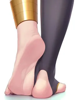 delightful anime feet