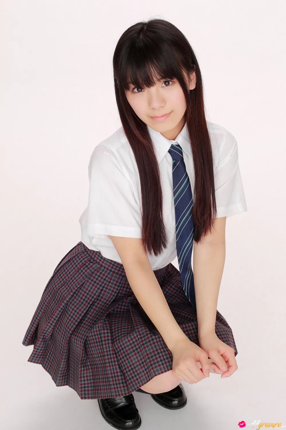 Mitsue Saito in All Gravure set Academy Shoot