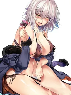 fate/grand order - jeanne d'arc (alter) - by marushin