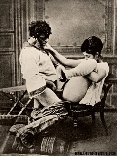 antique porn 1800s - harlot fucks sasquatch