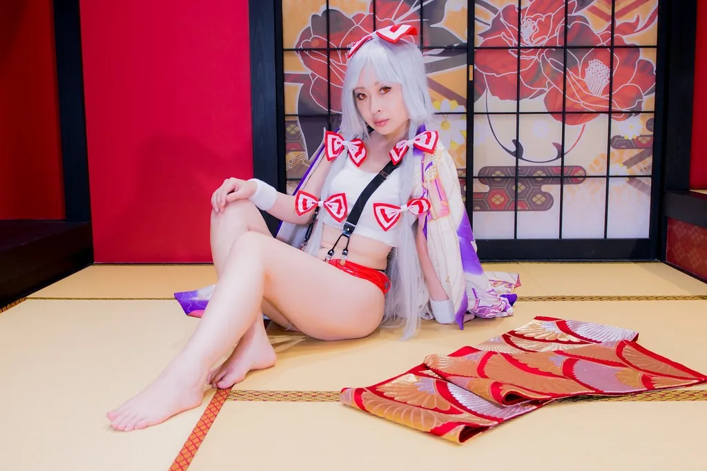 Kaguya in All Gravure set Fujiwara No Mokou