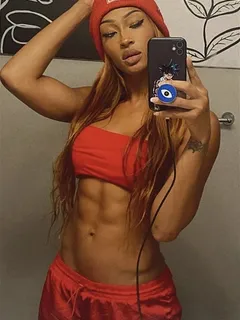 jakara jackson and her beautiful abs