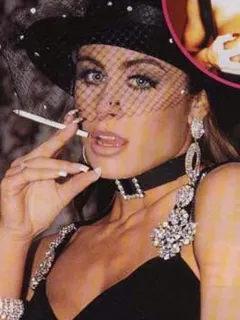 chasey lain smoking