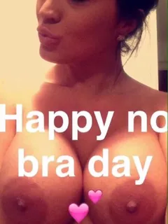 no bra day