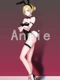 annie bunny suit