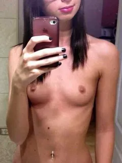 little slut mirror selfie