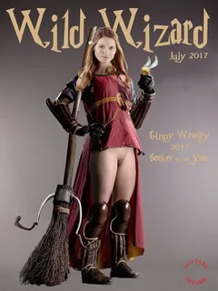 the only way they would allow ginny to join the team, is if she would play naked. and as it turns out, she played better naked!