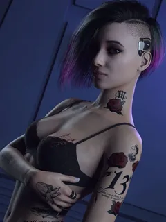 judy alvarez  -cybepunk 2077(alienally)  ii