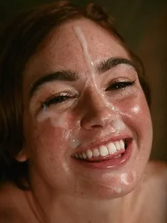 cute smiling cumshot