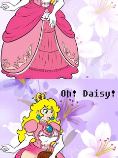 why princess peach's dress is so big… (part 1 of 2)