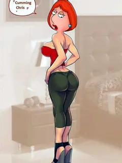 lois griffin looking hot calling for her son