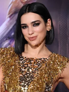 dua lipa-alita:battle angel la premiere 2019