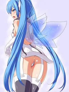 nymph showing off