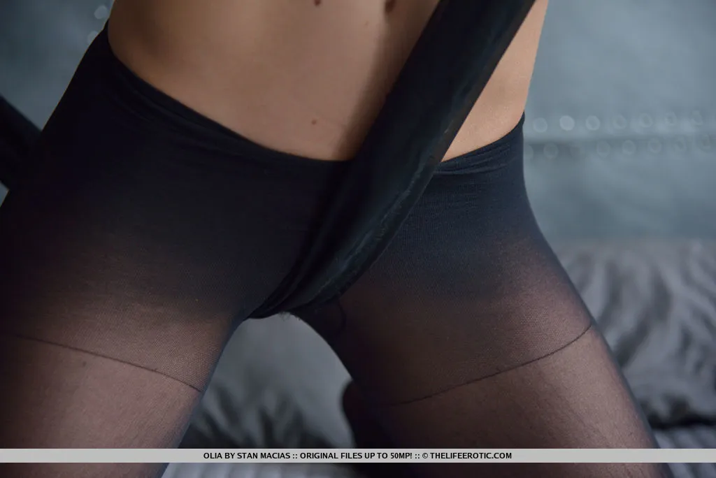 Olia in The Life Erotic set Passionate Nylons