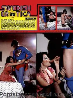 kandi barbour sucking superman in swedish erotica sex magazine