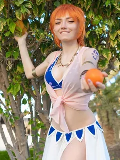 carrykey's nami cosplay