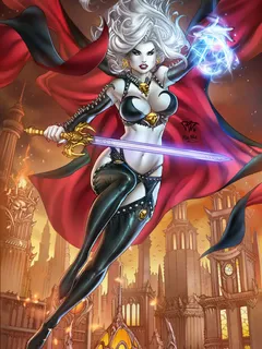 lady death kickstarter cover by pant