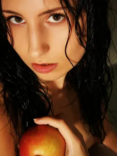 Kitty M in The Life Erotic set Wet Apple