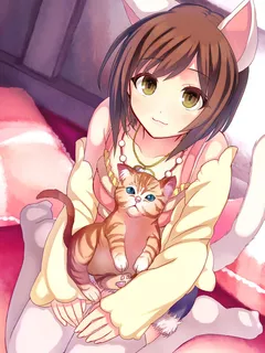 neko and cat