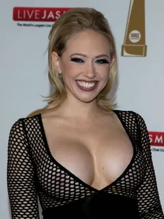 fishnet top 3 kagney's huge boobs in fishnet