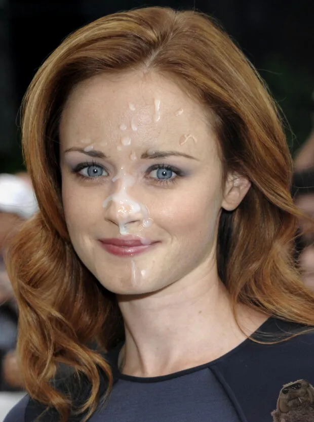 alexis bledel facial fake