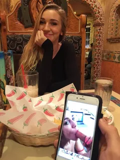 dinner and a blowjob?