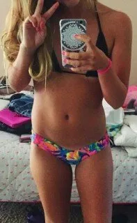 cute teen with nice body