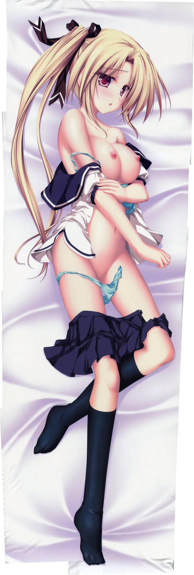 sexy blonde hentai coed