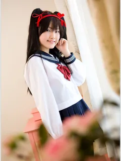 Orihime in All Gravure set Waiting After School