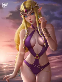 zelda so hot.