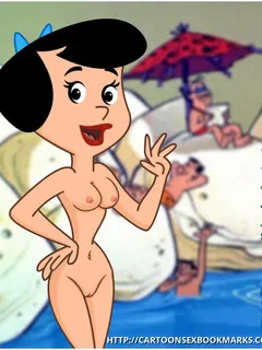 betty rubble in all her glory - flintstones