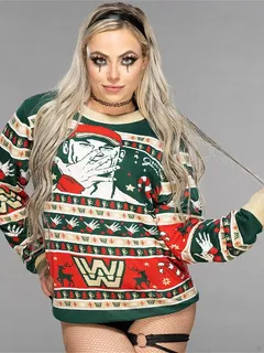 000 liv morgan in sexy red/green x-mas sweater!